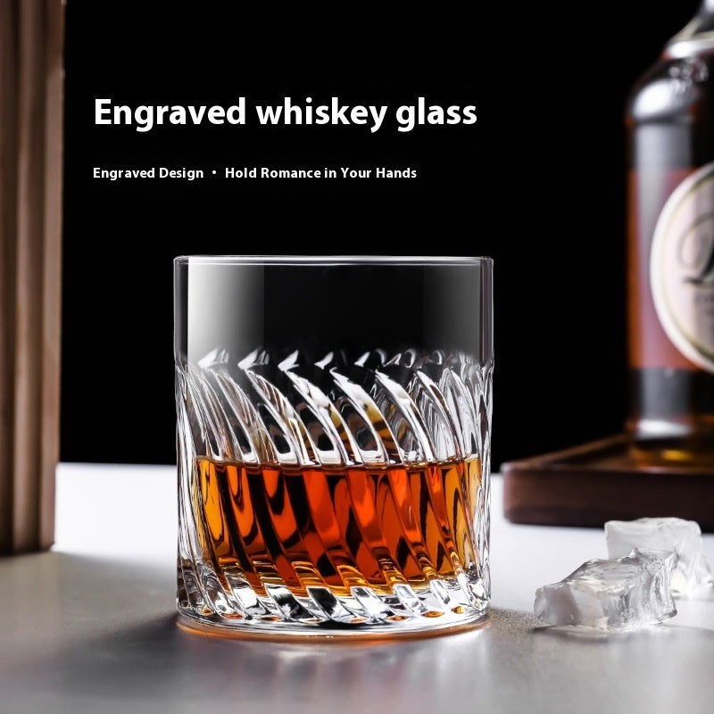 Tipsy Atmosphere High-end Household Glass Whiskey Shot Glass