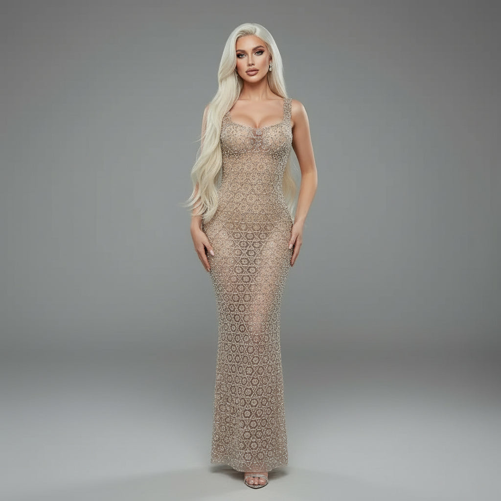 Luxury Princess Gathering Banquet Dress