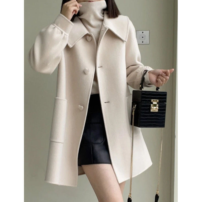 Slim Fit Woolen Coat