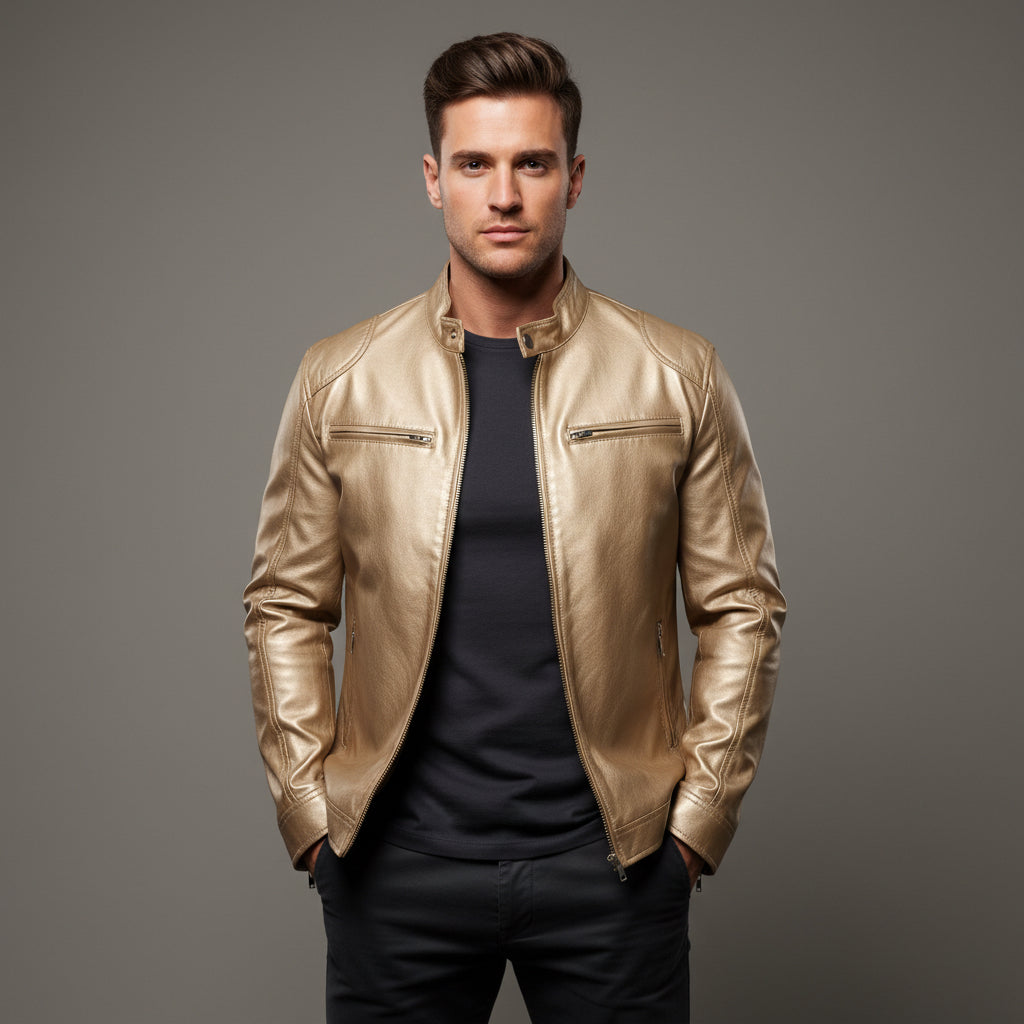 Pu Leather Coat