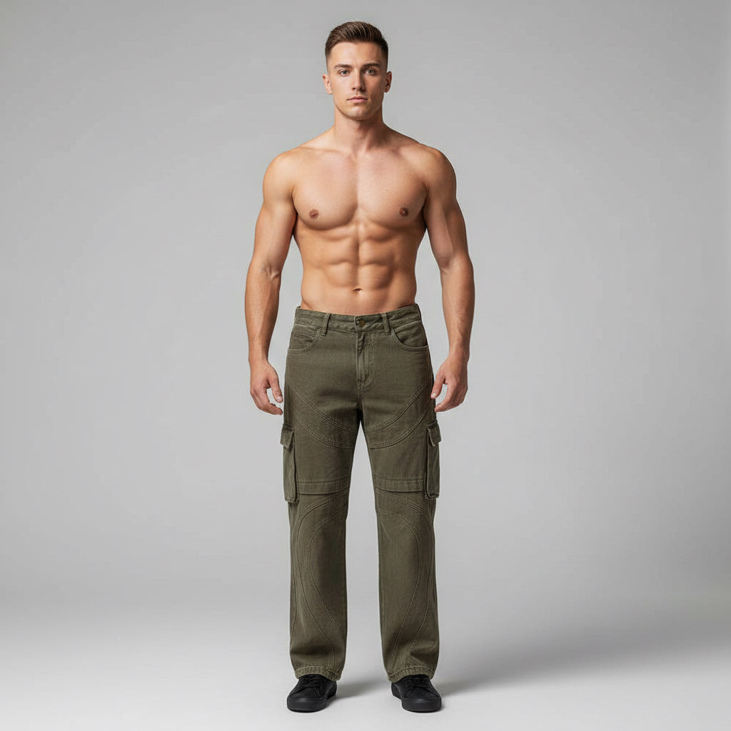Fashion Work Clothes Jeans For Men