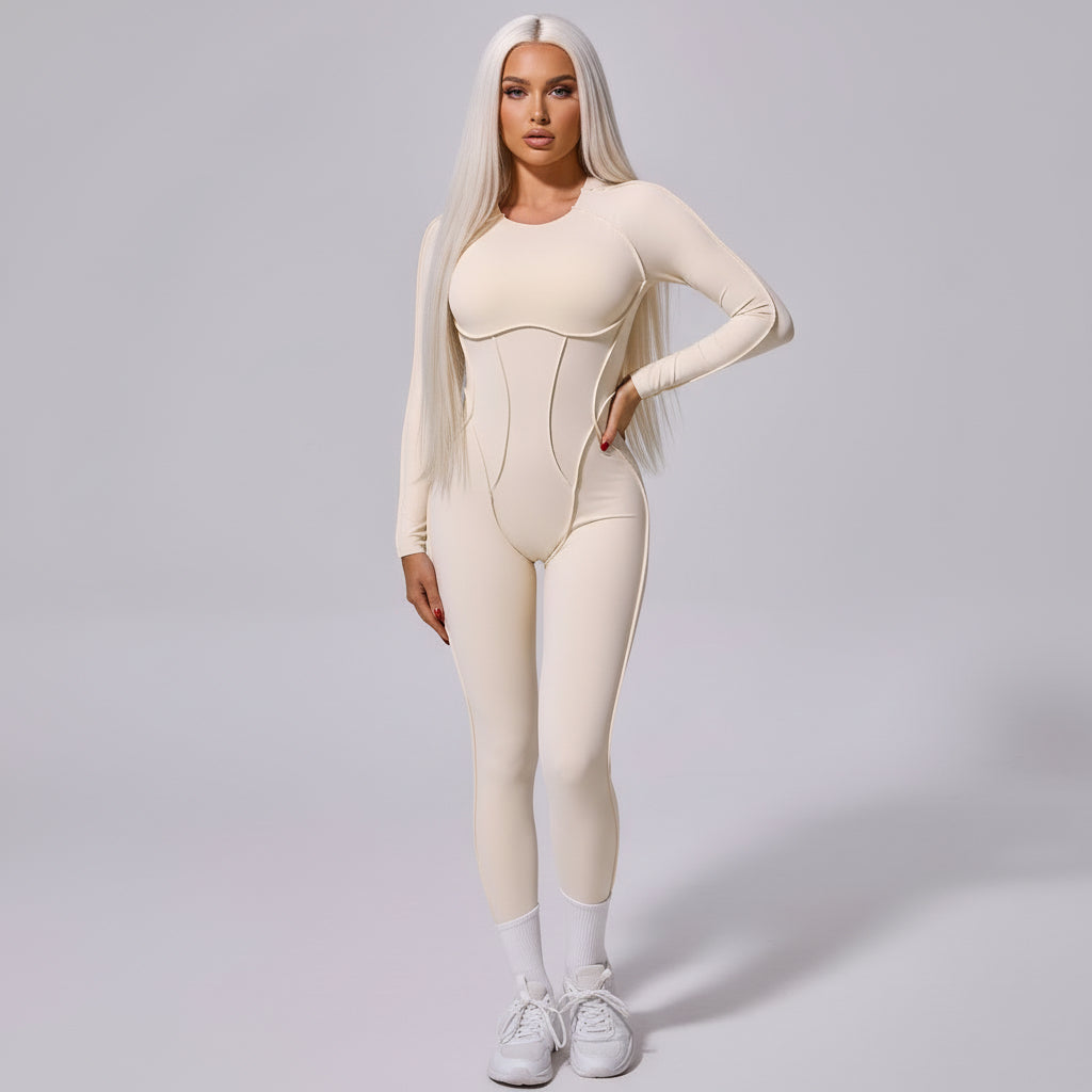 Yoga Backless Tight Jumpsuit
